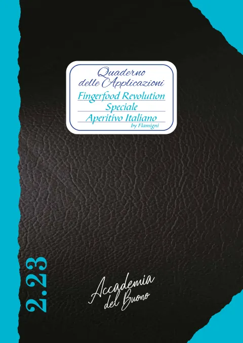 Copertina: Quaderno Finger Food: aperitivo italiano