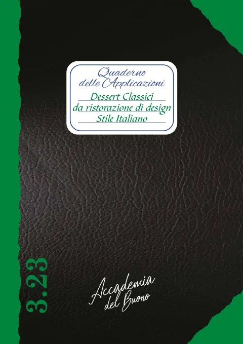 Copertina: Quaderno Dessert da ristorazione